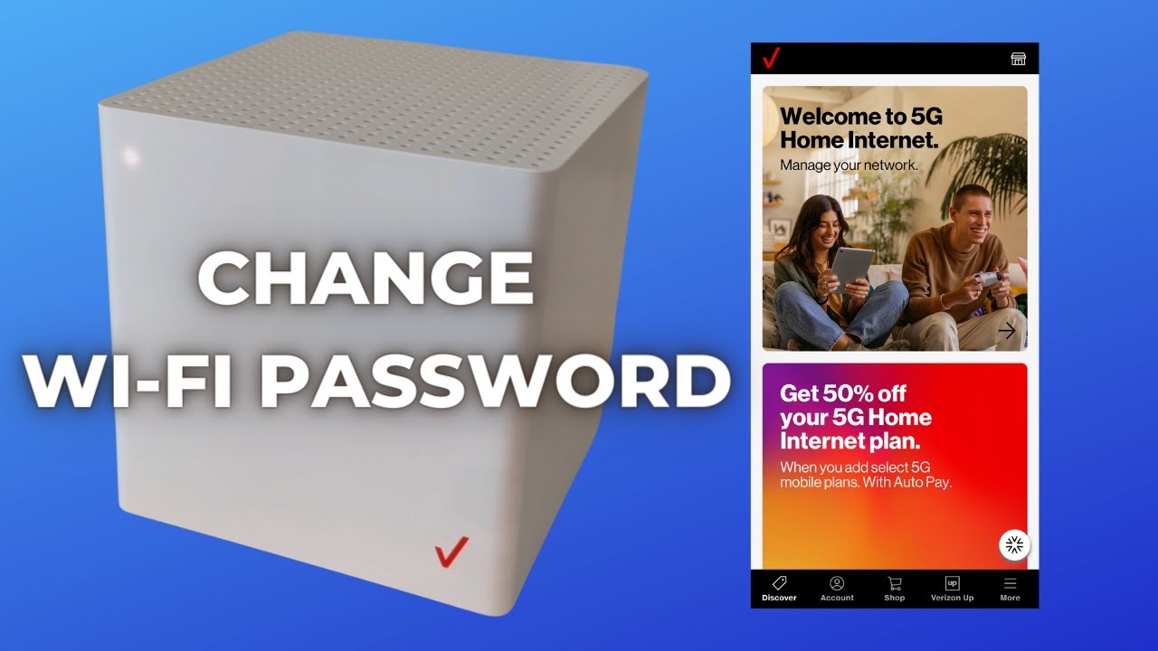 Change Verizon WiFi Password